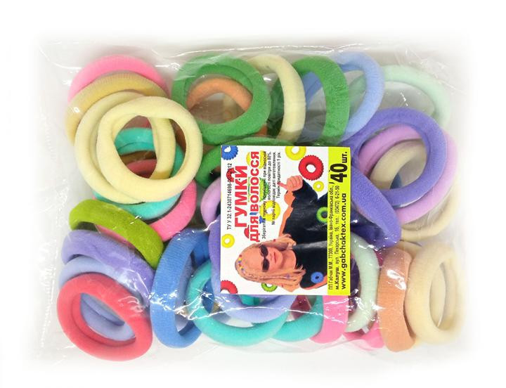 Резинка для волос набор 40 шт Киев - изображение 1