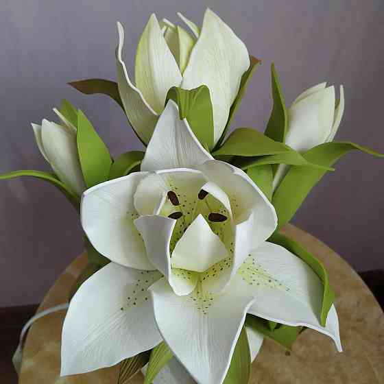 Світильник-нічник "Біла лілія" Дніпро