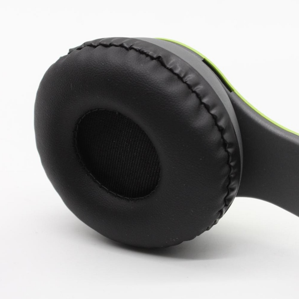 Бездротові Bluetooth-навушники з мікрофоном і Mp3 плеєром, P47, Зелений/Стереогарнітура/Накладні навушники блютуз Київ - фото 7