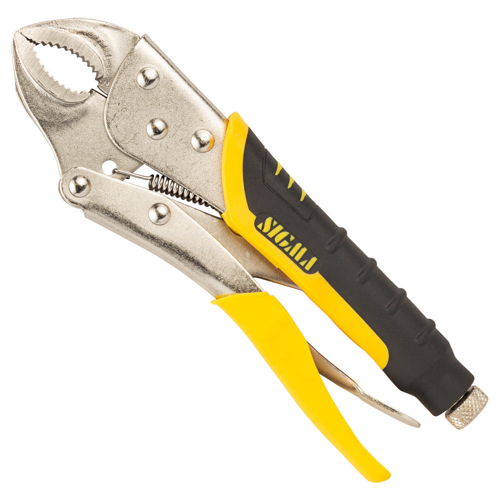 Sigma Клещи зажимные универсальные полукруглые 250мм CrV SIGMA (4340271) Коломия - фото 1