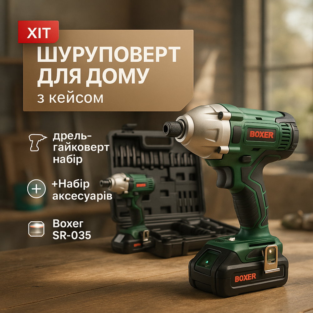 Шуруповерт в чемодане для дома, Универсальный шуруповерт для дома и работы Дрель в чемодане AM-65 Львов - изображение 12