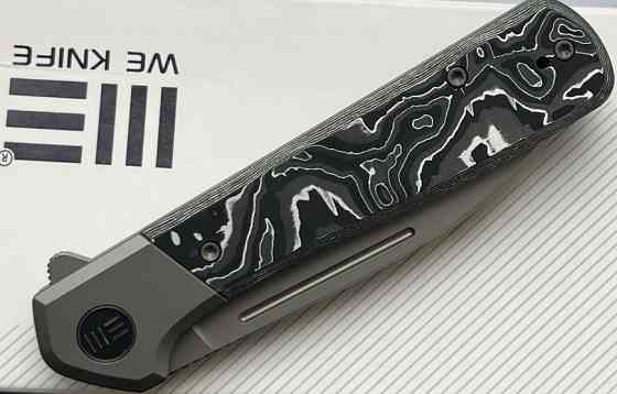 Складной нож We Knife Soothsayer Aluminum Foil Carbon. Харьков