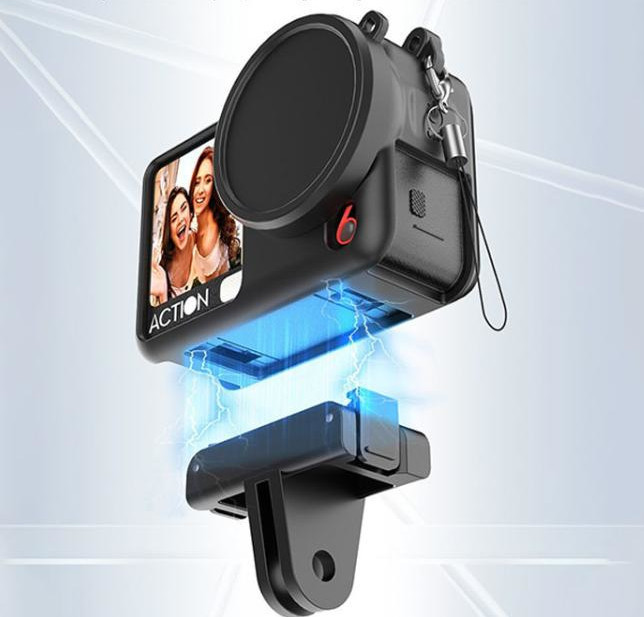 Чехол DJI Action 6 силиконовый с колпачком AC Prof 5343 Киев - изображение 3