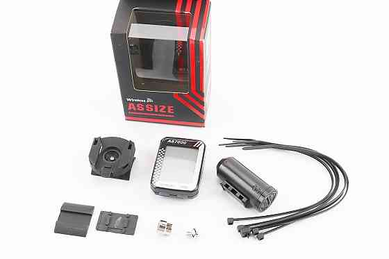 Велокомп'ютер 11-функцій, бездротовий, сіро-чорний AS-7000 (без батарейок) Київ