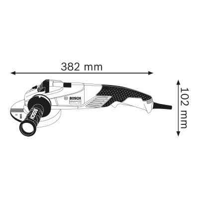 Шліфувальна машина Bosch GWS 18-150 L 150мм, 1800Вт, 10000об/хв, 2.6кг (0.601.7A5.000) Вінниця