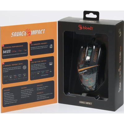 Мышка A4Tech W63 Max USB Renegade Midnight (4711422003710) Винница - изображение 7