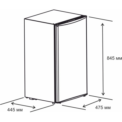 Холодильник Eleyus MRDW1085M47 WH Вінниця - фото 6