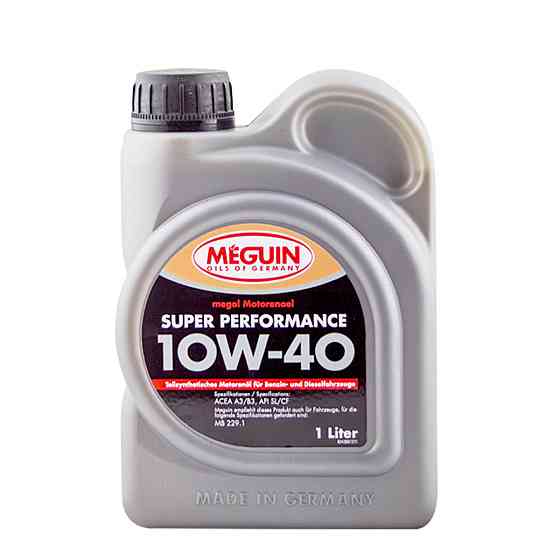 MEGUIN Super Performance SAE 10W-40 1 л — надійна моторна олива для бензинових і дизельних двигунів, захист та чистота двигуна | 4 Ковель