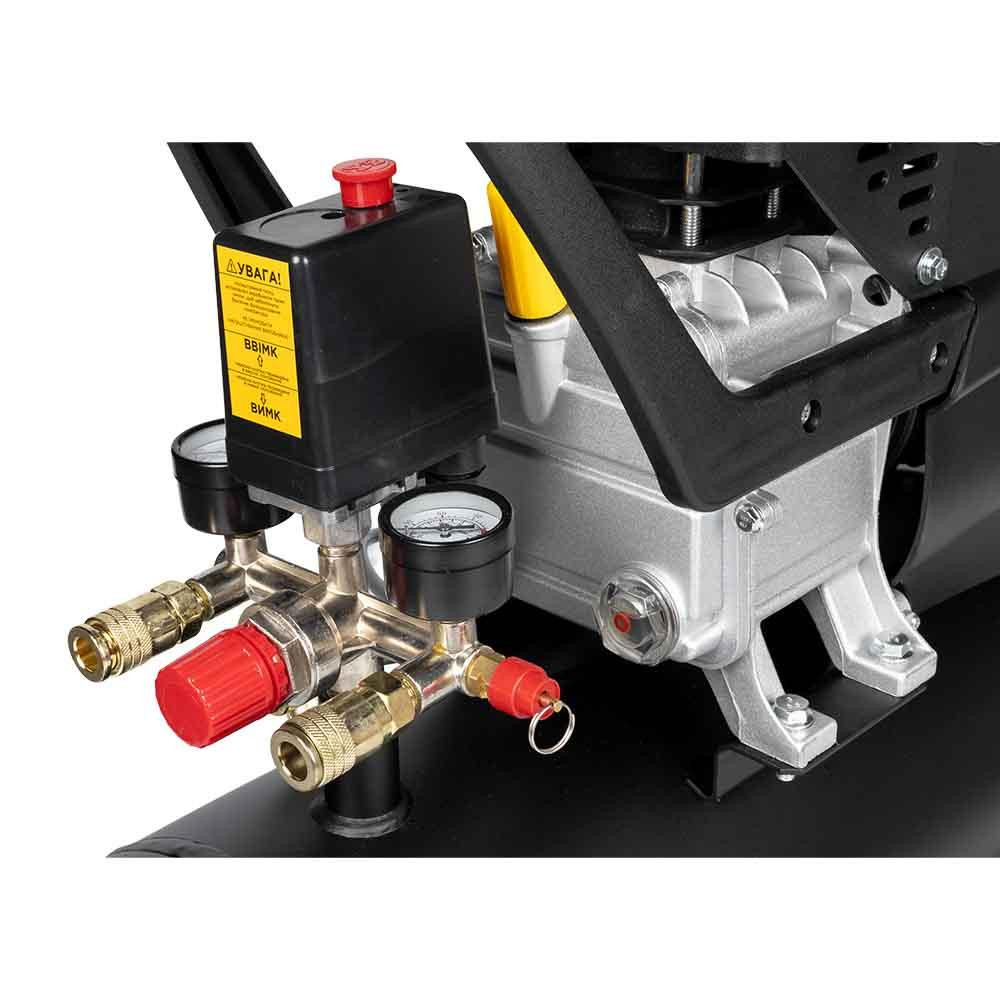 Компрессор одноцилиндровый 1.8кВт 230л/мин 8бар 24л (2 крана) SIGMA (7043131) Киев - изображение 8