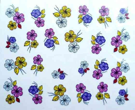 Наклейки для ногтей XF1011 Киев