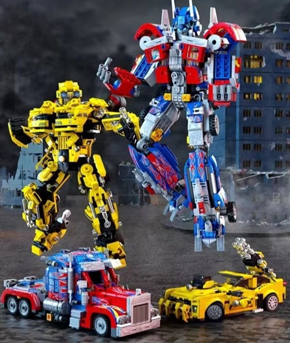 Трансформер Бамблбі Оптимус конструктор лего Lego. Київ - фото 8