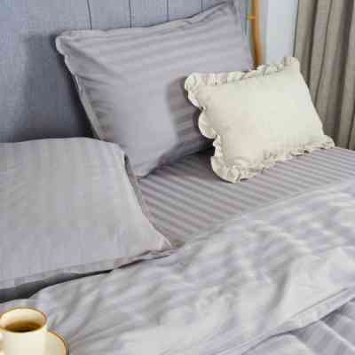 Постільна білизна Tiare 90 Сатин Страйп Кольоровий полуторний (90_Stripe_pl) Вінниця