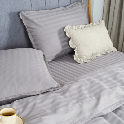 Постельное белье Tiare 90 Сатин Страйп Цветной полуторный (90_Stripe_pl) Винница - изображение 3