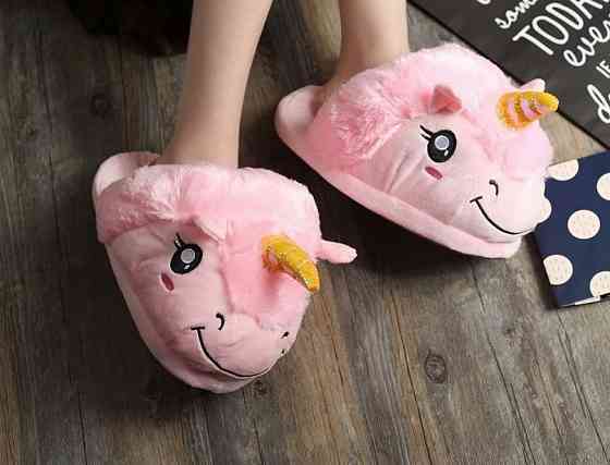 Домашні капці кігурумі Єдиноріг Рожеві Вінниця