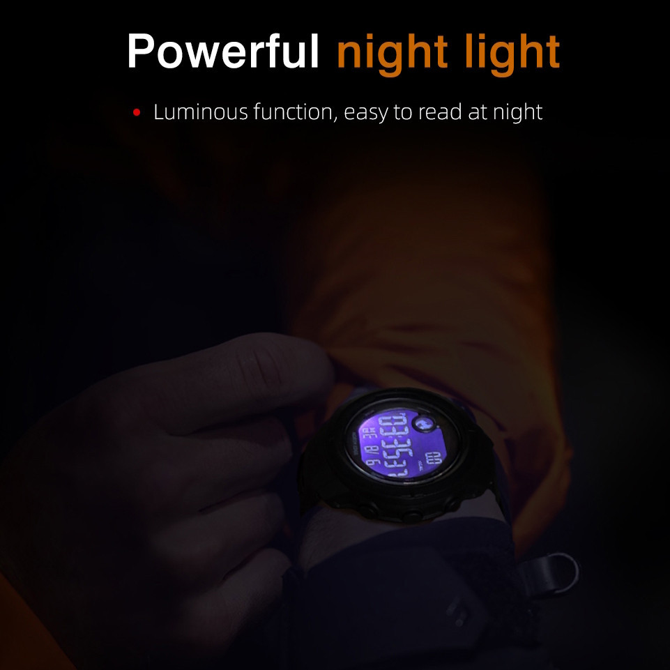 Часы мужские водостойкие тактические North Edge Mars5 Nano Черный Киев - изображение 17