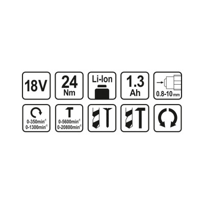 Шуруповерт Sthor 78974 Вінниця - фото 2