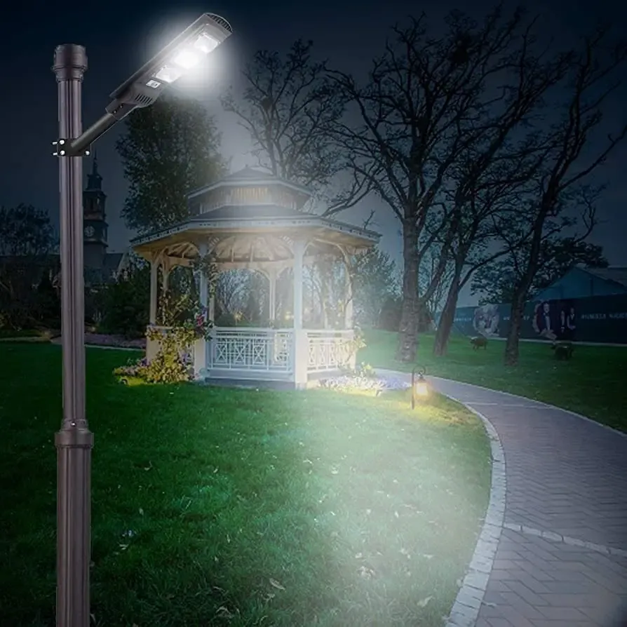Уличный фонарь на столб solar street light BL BK120-6COB Коломия - фото 2