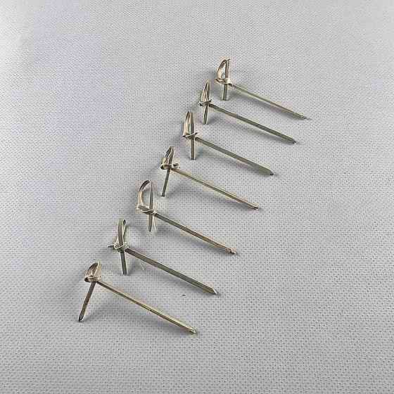 Бамбуковые деревянные шпажки с узелком 6см,100 шт (1 пачка) Харьков