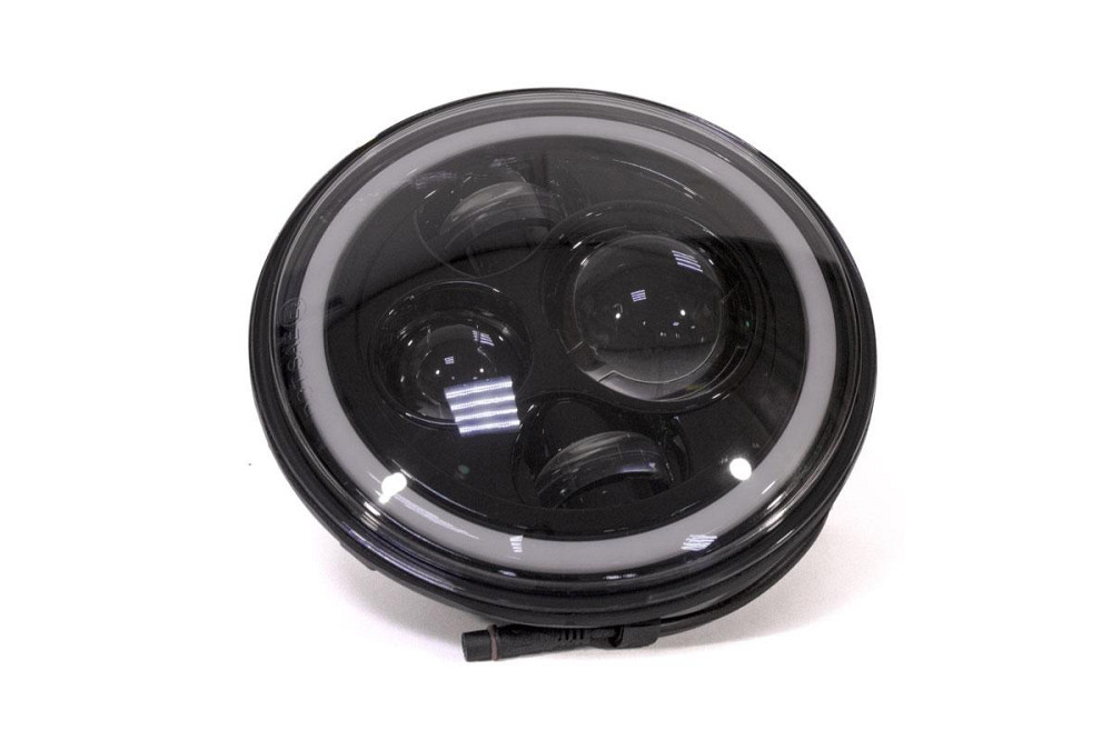 Комплект светодиодных фар AllLight JR-4/1-60W ближний+дальний НИВА, ВАЗ, ГАЗ, УАЗ, JEEP, VW (управление габаритами через смартфон) Харьков - изображение 5