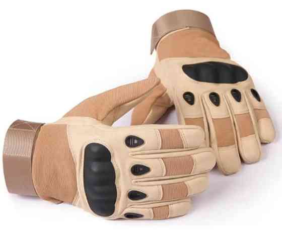 Повнопалі військові рукавички (похідні, армійські, захисні, мисливські) FQ16S007 Пісочний, XL Вінниця