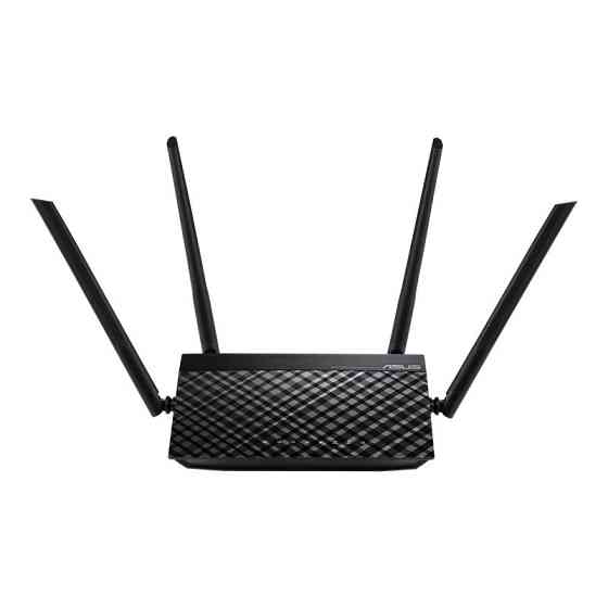 Бездротовий маршрутизатор ASUS RT-AC1200 V2 (AC1200, 1xFE WAN, 4xFE LAN, 4 зовнішні антени) Black Харків