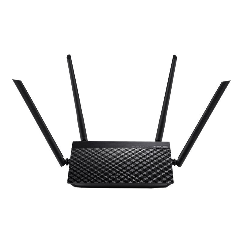 Бездротовий маршрутизатор ASUS RT-AC1200 V2 (AC1200, 1xFE WAN, 4xFE LAN, 4 зовнішні антени) Black Харків - фото 4