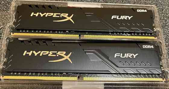 Модуль Памяти ОЗП : Hyper X FURY DDR4 - 3200 16Gb . (2x8Gb.) CL16 ( HX432C16FB3K2 / 16Gb. Харьков