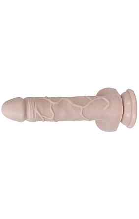 Фаллоимитатор - Beast Sexy silicone dildo цвет светлая кожа Sex Aura Киев