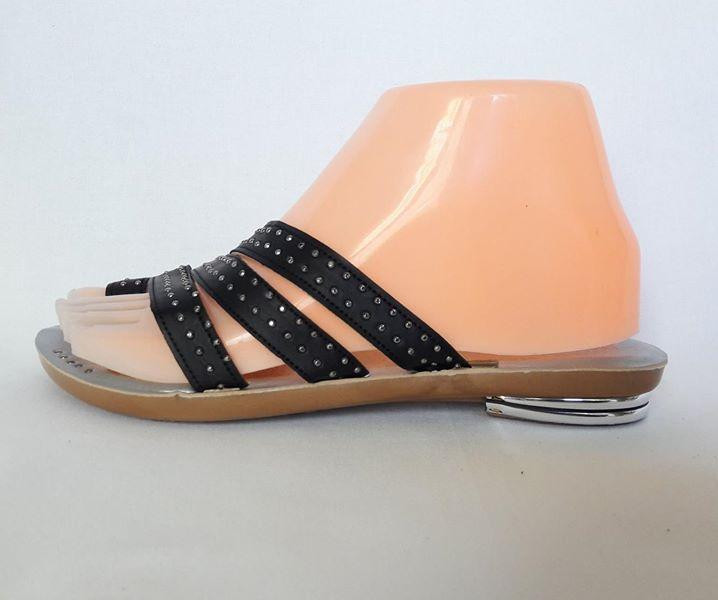 Жіночі капці Шльопанці Сланці В'єтнамки Чорні (розміри: 36) Дніпро - фото 6