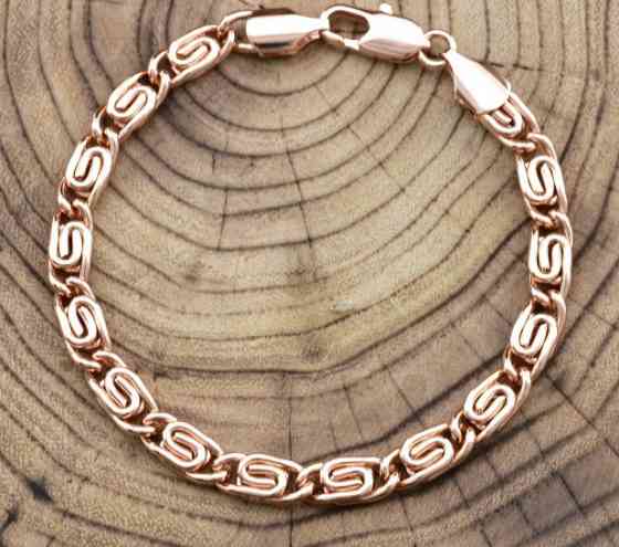 Браслет Xuping Грецький 41295, довжина 20см, ширина 5мм, позолота РО Київ