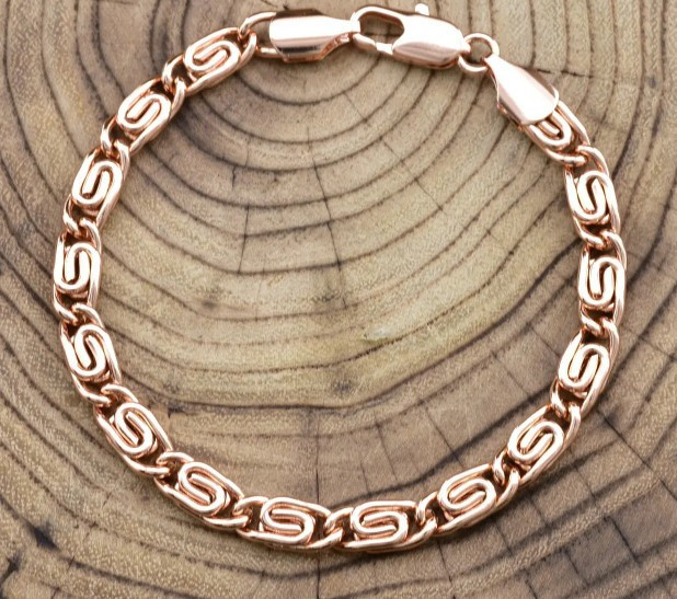 Браслет Xuping Грецький 41295, довжина 20см, ширина 5мм, позолота РО Київ - фото 1