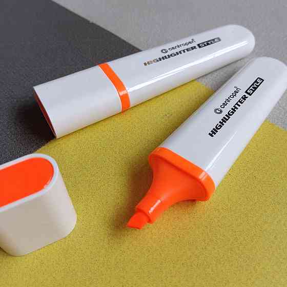 Текстмаркер "Centropen" клин. Highlighter Style 1-4,6мм оранжевий Київ