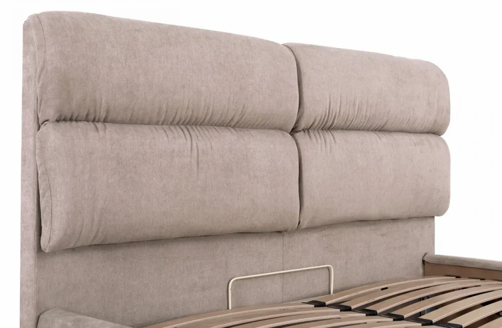 Ліжко Двоспальне Oxford Comfort 160 х 200 см Місті Mocco З підйомним механізмом та нішою для білизни Мокко Київ - фото 6