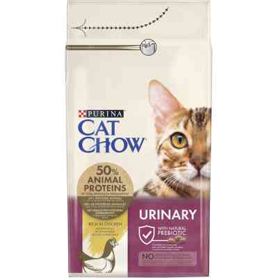 Сухий корм для кішок Purina Cat Chow Urinary Tract Health з куркою 1.5 кг (5997204514387) Вінниця