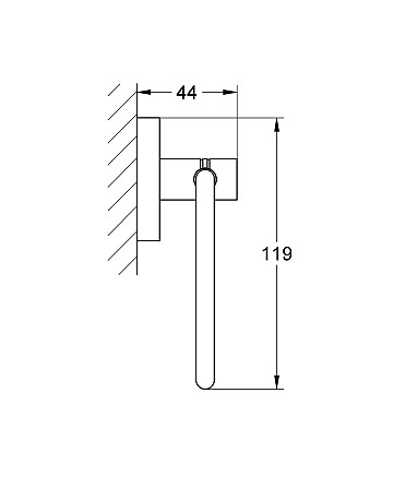 Держатель для туалетной бумаги Grohe Essentials New (40689001) Черновцы - изображение 5
