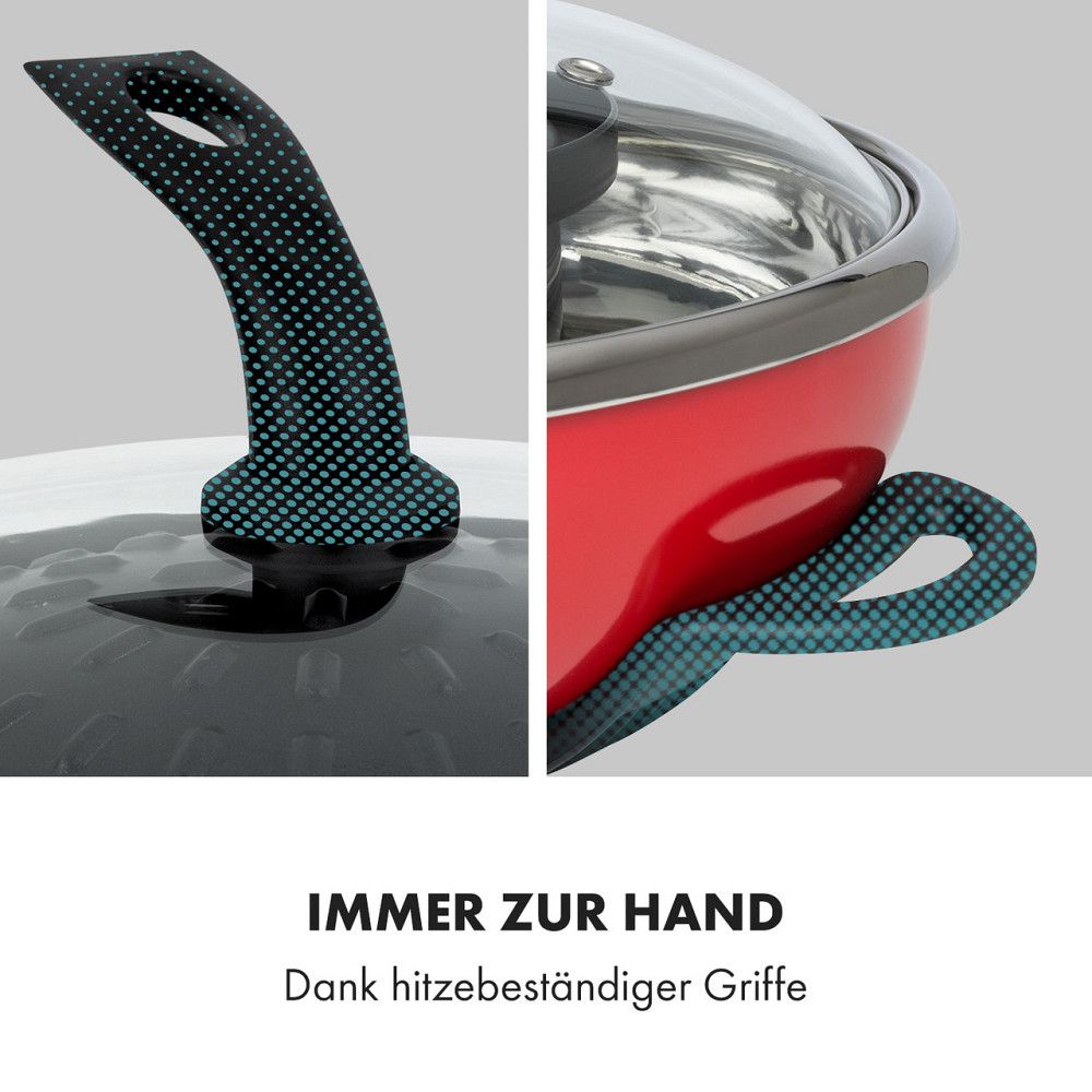 Сичуанська гаряча каструля та сковорода 5 л Об'єм 1350 Вт (Німеччина, читати опис) Рівне - фото 8