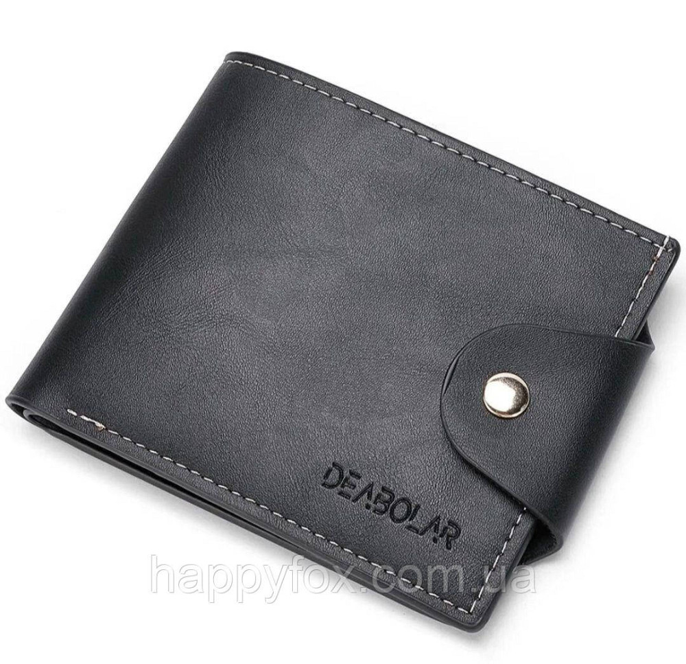 Чоловічий м'який шкіряний гаманець Львов - изображение 1