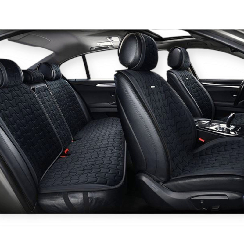 Накидки на сидіння beltex chicago (перед+зад) чорні Мукачево - фото 1