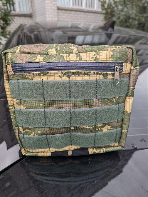 Органайзер сумка тактична поясна із системою Molle підсумок для телефону. документів, ключів, дрібни Дніпро - фото 10