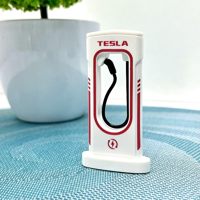 Машина Автосвіт Tesla Model X інерційна відчиняються двері капот багажник 17см Сіра (AP-2004) Чернігів - фото 10