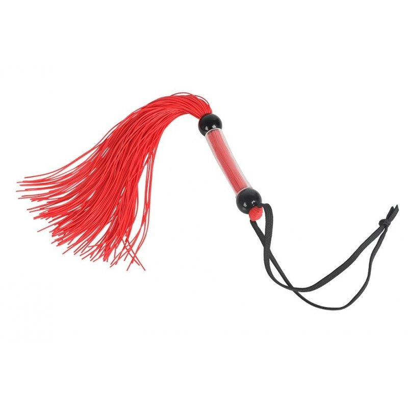 Кнут красный, ручка из шариков FLOGGER, 39 см Sex Aura Киев - изображение 2