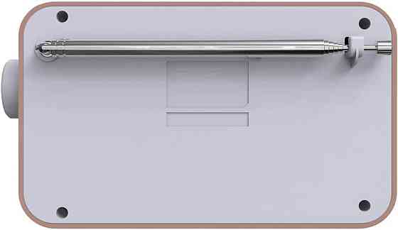 Радио портативное с Bluetooth, цветным дисплеем и встроенным аккумулятором, FM радиоприемник колонка розовый Киев