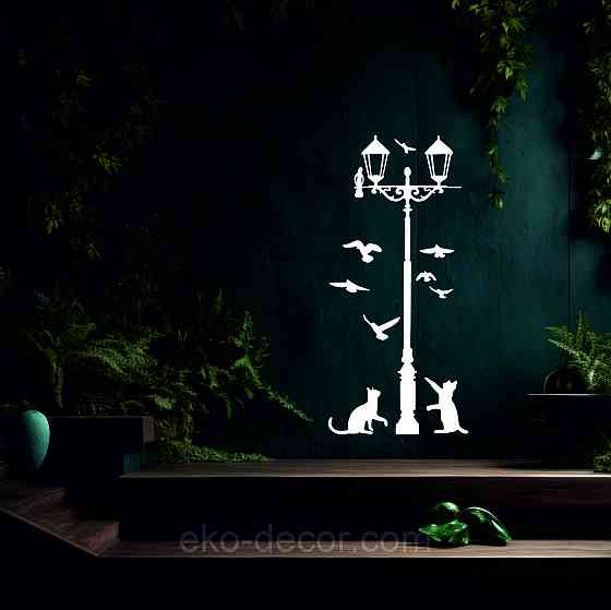 Декоративне настінне 3D Панно «Коти» Декор на стіну з об'ємом Київ