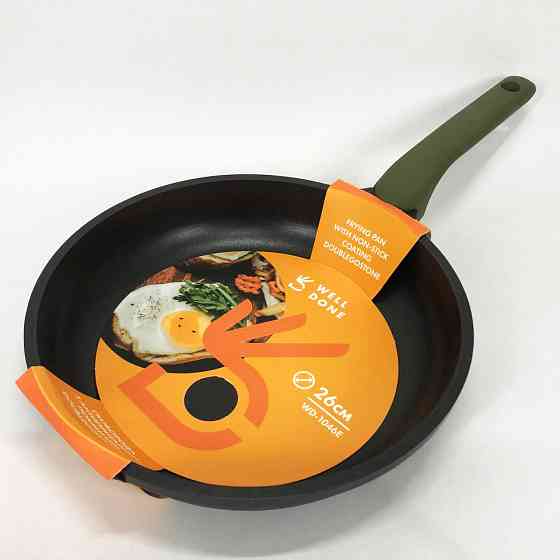 Зручна сковорода для дому, Нова алюмінієва сковорода антипригарна з високими бортами MH-36 Івано-Франківськ