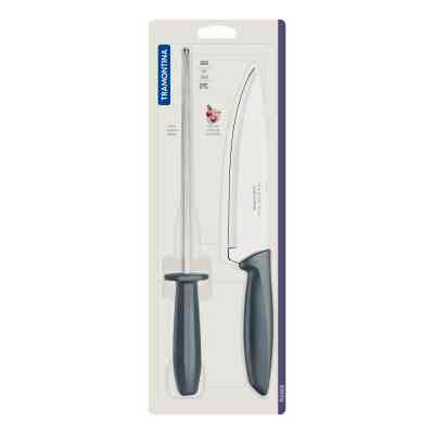 Набір ножів Tramontina Plenus Grey 2 предмети (23498/611) Вінниця