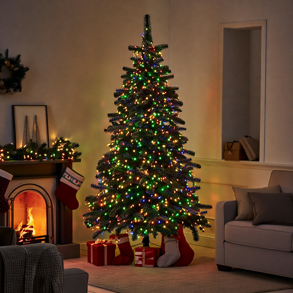 Garlando Гірлянда Різдвяна фея вулична 100 (м) 1000 LED чорний провід Мультиколір CF1000L100MBM Коломыя - изображение 6