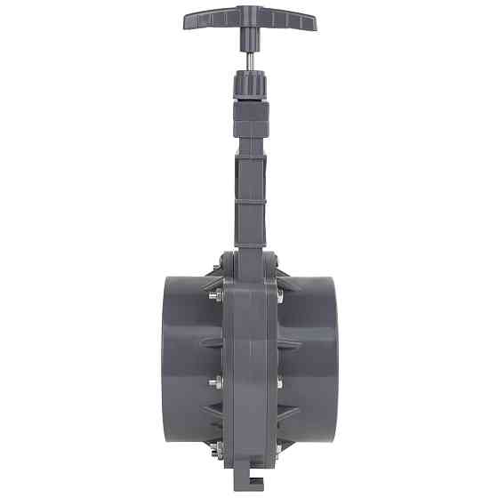 Шиберна засувка ПВХ Era d110 мм під клей Київ