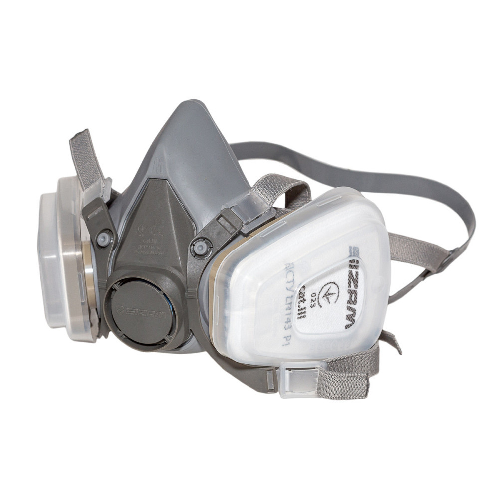 Респіратор напівмаска з кріпленням у 4-х точках Sizam Promask L 6300 Рівне - фото 4