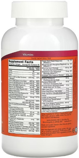 Вітаміни для жінок Now Foods EVE 180 softgels Київ - фото 3