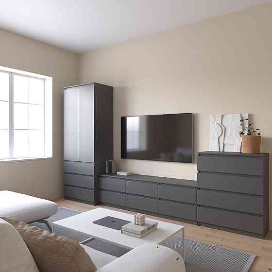 Комплект мебели в гостиную VAYS, шкаф R-9 тумба R-12 комод R-4 Львов